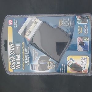 As Seen on TV quick Card wallet